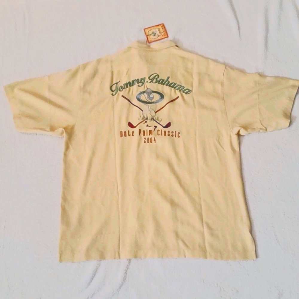 Tommy Bahama 100% silk shirt